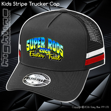Load image into Gallery viewer, KIDS Stripe Trucker - Super Rod Easter Trail 2026
