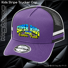 Load image into Gallery viewer, KIDS Stripe Trucker - Super Rod Easter Trail 2026
