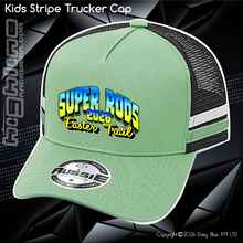 Load image into Gallery viewer, KIDS Stripe Trucker - Super Rod Easter Trail 2026
