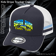 Load image into Gallery viewer, KIDS Stripe Trucker - Super Rod Easter Trail 2026
