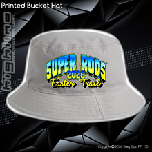 Load image into Gallery viewer, Printed Bucket Hat - Super Rod Easter Trail 2026
