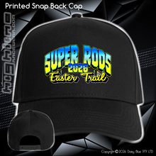Load image into Gallery viewer, Printed Snap Back CAP - Super Rod Easter Trail 2026
