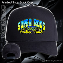 Load image into Gallery viewer, Printed Snap Back CAP - Super Rod Easter Trail 2026
