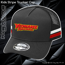 Load image into Gallery viewer, KIDS Stripe Trucker - Yeomans Racing
