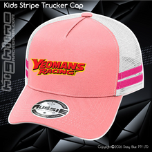 Load image into Gallery viewer, KIDS Stripe Trucker - Yeomans Racing

