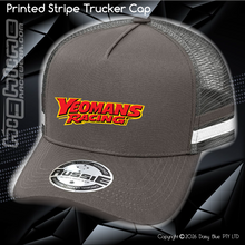 Load image into Gallery viewer, STRIPE Trucker Cap - Yeomans Racing
