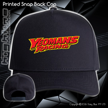 Load image into Gallery viewer, Printed Snap Back CAP - Yeomans Racing
