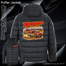 Load image into Gallery viewer, Puffer Jacket - Yeomans Racing
