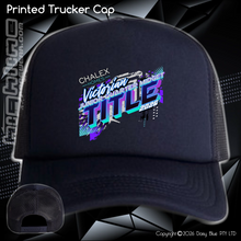 Load image into Gallery viewer, Printed Trucker Cap - Chalex Homes Junior Quarter Midget Vic Title 2026
