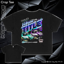 Load image into Gallery viewer, Ladies Crop Tee - Chalex Homes Junior Quarter Midget Vic Title 2026
