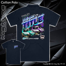 Load image into Gallery viewer, Cotton Polo - Chalex Homes Junior Quarter Midget Vic Title 2026
