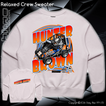 Load image into Gallery viewer, Relaxed Crew Sweater - Hunter Brown

