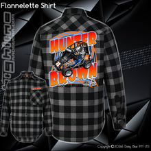 Load image into Gallery viewer, Flannelette Shirt - Hunter Brown
