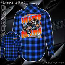 Load image into Gallery viewer, Flannelette Shirt - Hunter Brown
