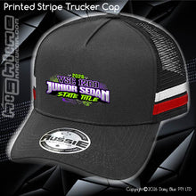 Load image into Gallery viewer, STRIPE Trucker Cap - VSC 1200 Junior Title 2026
