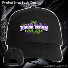 Load image into Gallery viewer, Printed Snap Back CAP - VSC 1200 Junior Title 2026
