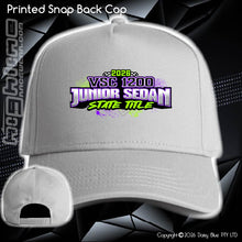 Load image into Gallery viewer, Printed Snap Back CAP - VSC 1200 Junior Title 2026
