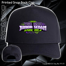 Load image into Gallery viewer, Printed Snap Back CAP - VSC 1200 Junior Title 2026
