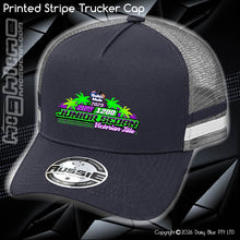 Load image into Gallery viewer, STRIPE Trucker Cap - SSA 1200 Junior Title 2026
