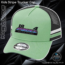 Load image into Gallery viewer, KIDS Stripe Trucker - Paull Racing
