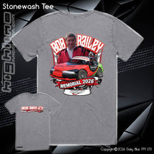 Load image into Gallery viewer, Stonewash Tee - Bob Bailey Memorial 2026
