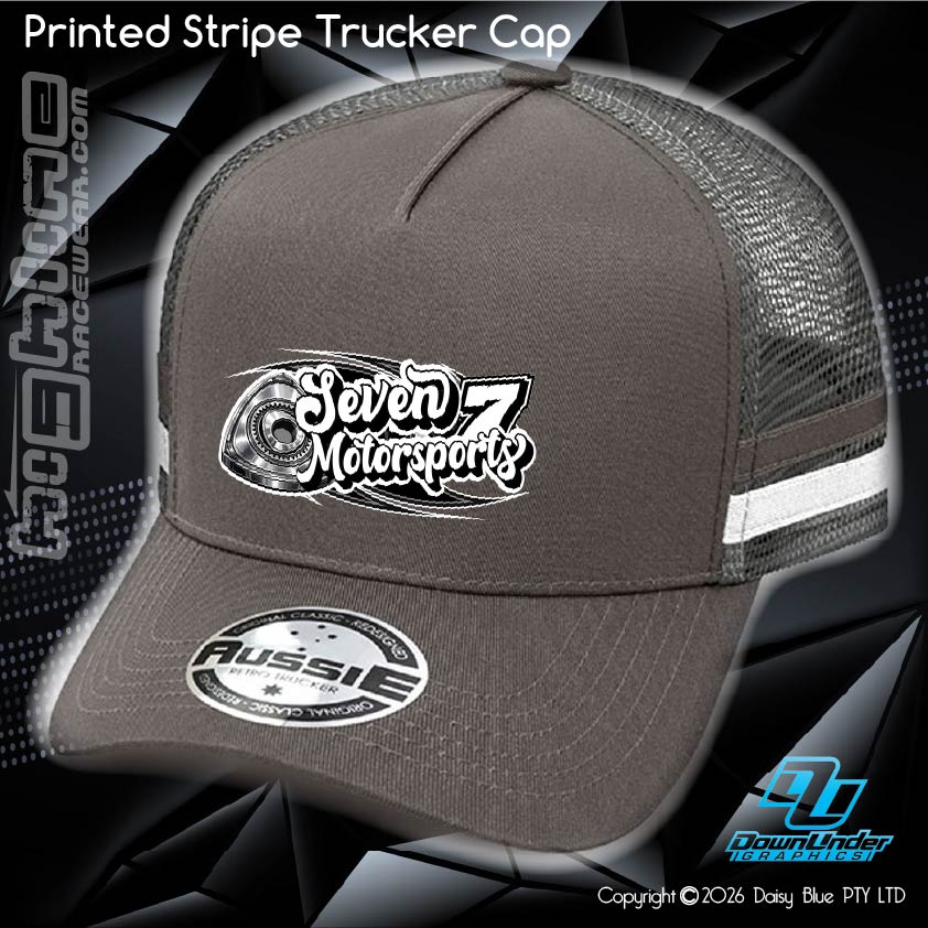 STRIPE Trucker Cap - Johnny Baker MOD – Highline Racewear