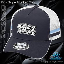 Load image into Gallery viewer, KIDS Stripe Trucker - Johnny Baker PROD
