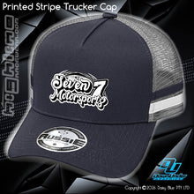 Load image into Gallery viewer, STRIPE Trucker Cap - Johnny Baker PROD
