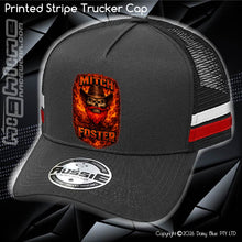 Load image into Gallery viewer, STRIPE Trucker Cap - Mitch Foster
