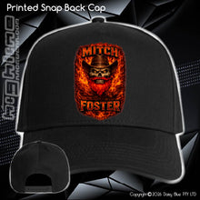 Load image into Gallery viewer, Printed Snap Back CAP - Mitch Foster
