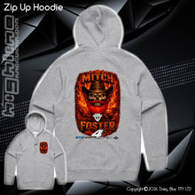 Load image into Gallery viewer, Zip Up Hoodie - Mitch Foster
