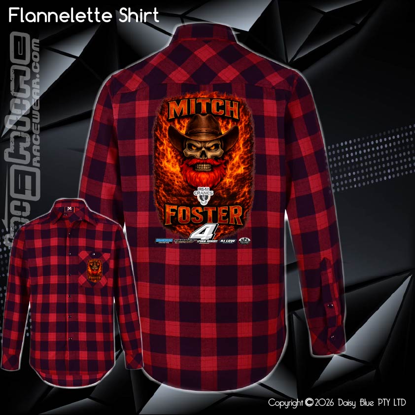 Load image into Gallery viewer, Flannelette Shirt - Mitch Foster