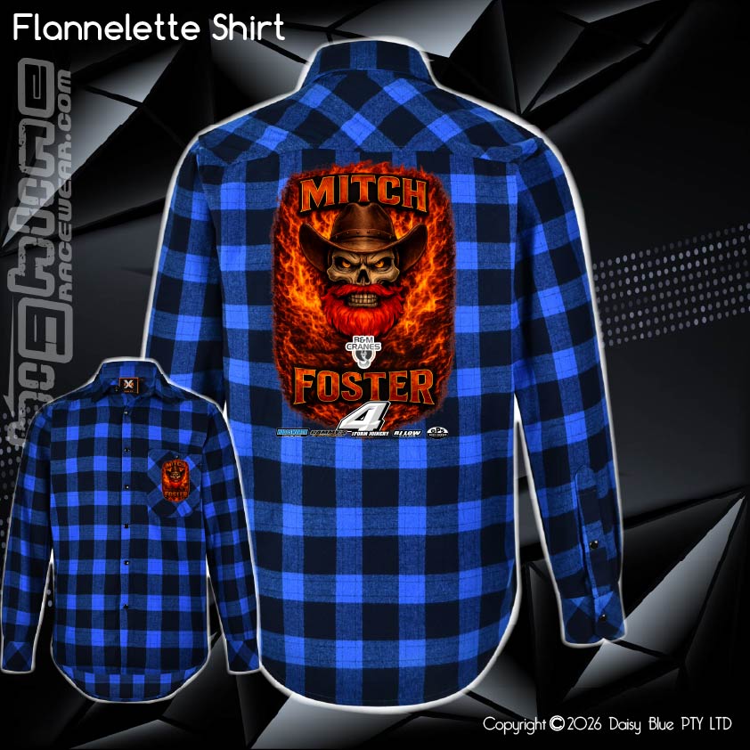 Load image into Gallery viewer, Flannelette Shirt - Mitch Foster