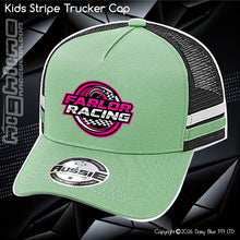 Load image into Gallery viewer, KIDS Stripe Trucker - Farlor Racing
