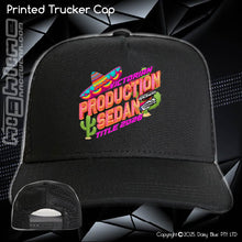 Load image into Gallery viewer, Printed Trucker Cap - SSV VIC PROD SEDAN TITLE 2026
