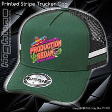 Load image into Gallery viewer, STRIPE Trucker Cap - SSV VIC PROD SEDAN TITLE 2026
