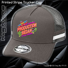 Load image into Gallery viewer, STRIPE Trucker Cap - SSV VIC PROD SEDAN TITLE 2026

