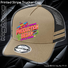 Load image into Gallery viewer, STRIPE Trucker Cap - SSV VIC PROD SEDAN TITLE 2026
