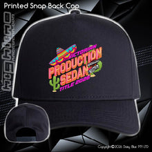 Load image into Gallery viewer, Printed Snap Back CAP - SSV VIC PROD SEDAN TITLE 2026
