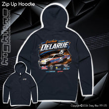 Load image into Gallery viewer, Zip Up Hoodie - Lachie Delarue
