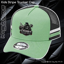 Load image into Gallery viewer, KIDS Stripe Trucker - Stuies
