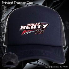 Load image into Gallery viewer, Printed Trucker Cap - Wally Beaty
