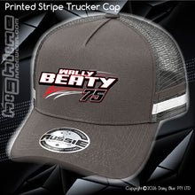 Load image into Gallery viewer, STRIPE Trucker Cap - Wally Beaty

