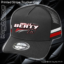 Load image into Gallery viewer, STRIPE Trucker Cap - Wally Beaty
