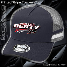 Load image into Gallery viewer, STRIPE Trucker Cap - Wally Beaty
