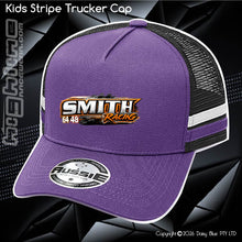 Load image into Gallery viewer, KIDS Stripe Trucker - Dale Smith
