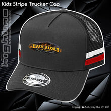 Load image into Gallery viewer, KIDS Stripe Trucker - Haulaload
