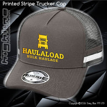 Load image into Gallery viewer, STRIPE Trucker Cap - Haulaload LOGO

