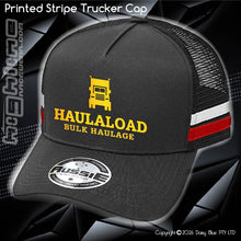 Load image into Gallery viewer, STRIPE Trucker Cap - Haulaload LOGO
