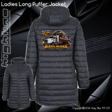 Load image into Gallery viewer, Ladies Long Puffer Jacket - Haulaload
